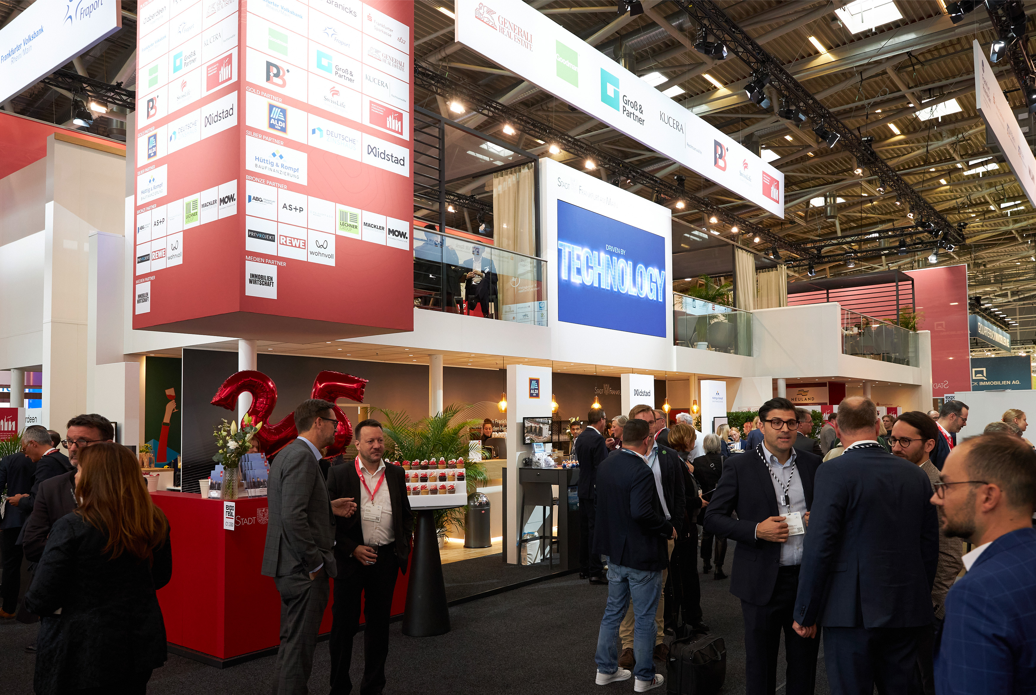 Frankfurt Messestand auf der Expo Real 2025