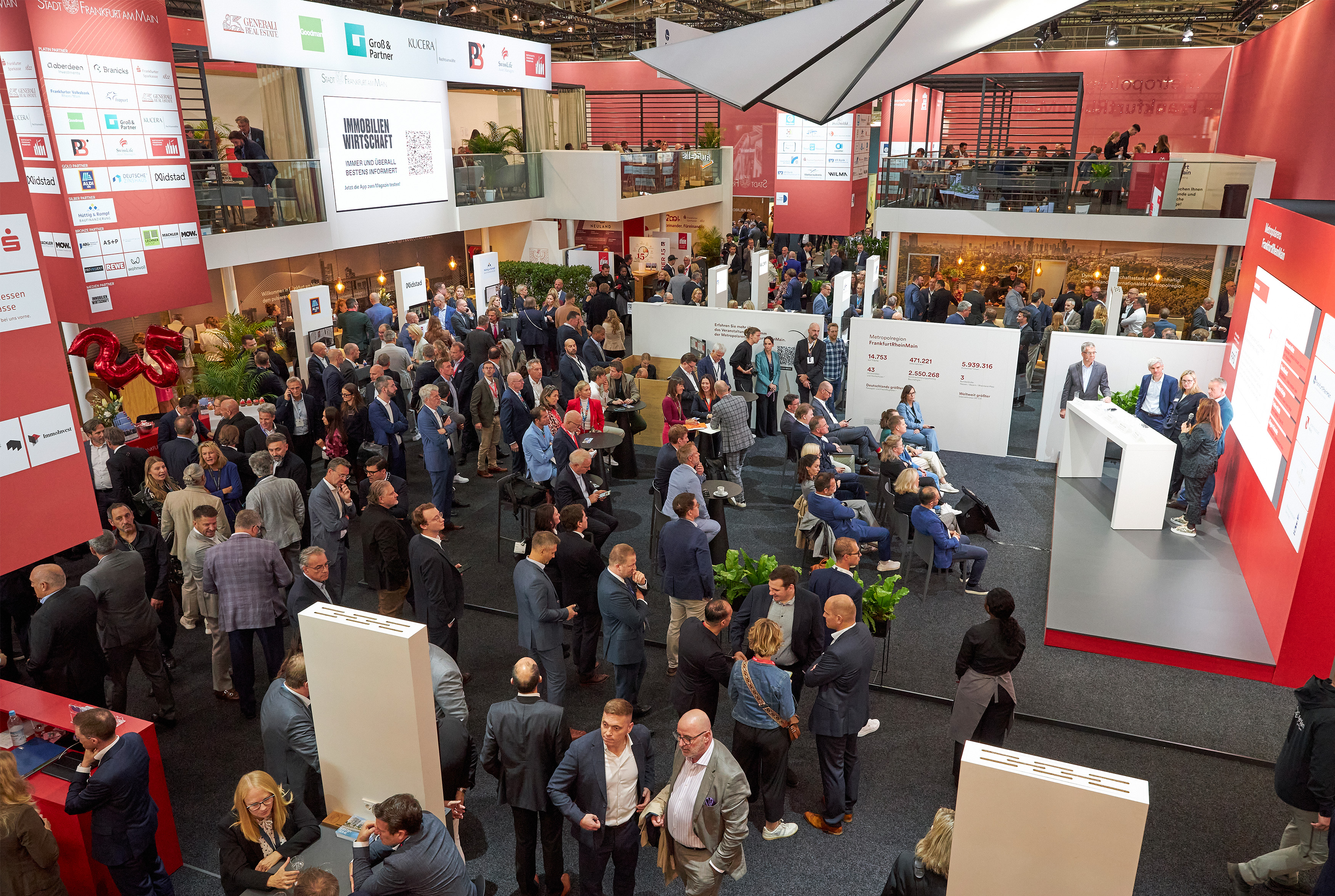 Frankfurt Messestand auf der Expo Real 2025