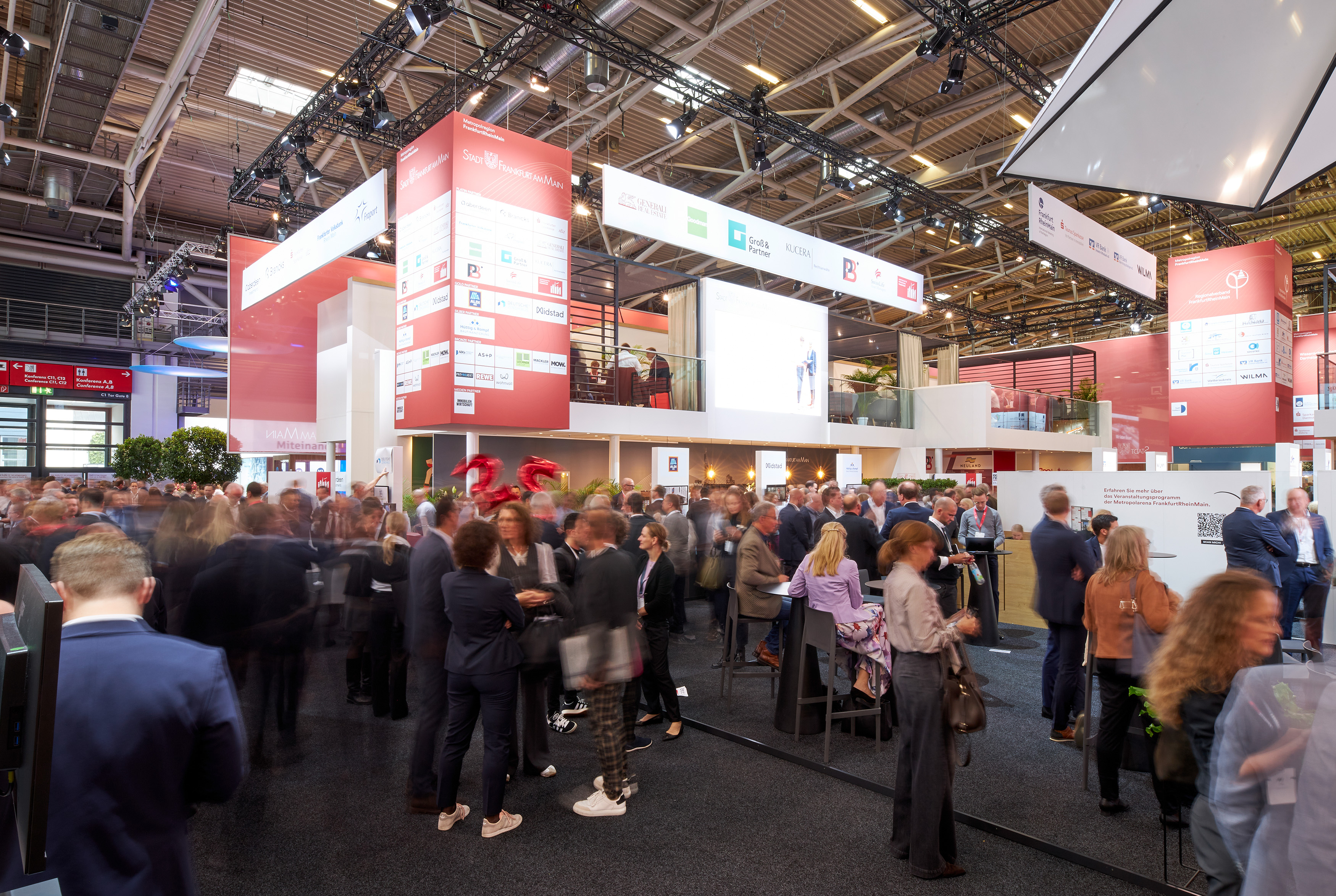 Frankfurt Messestand auf der Expo Real 2025