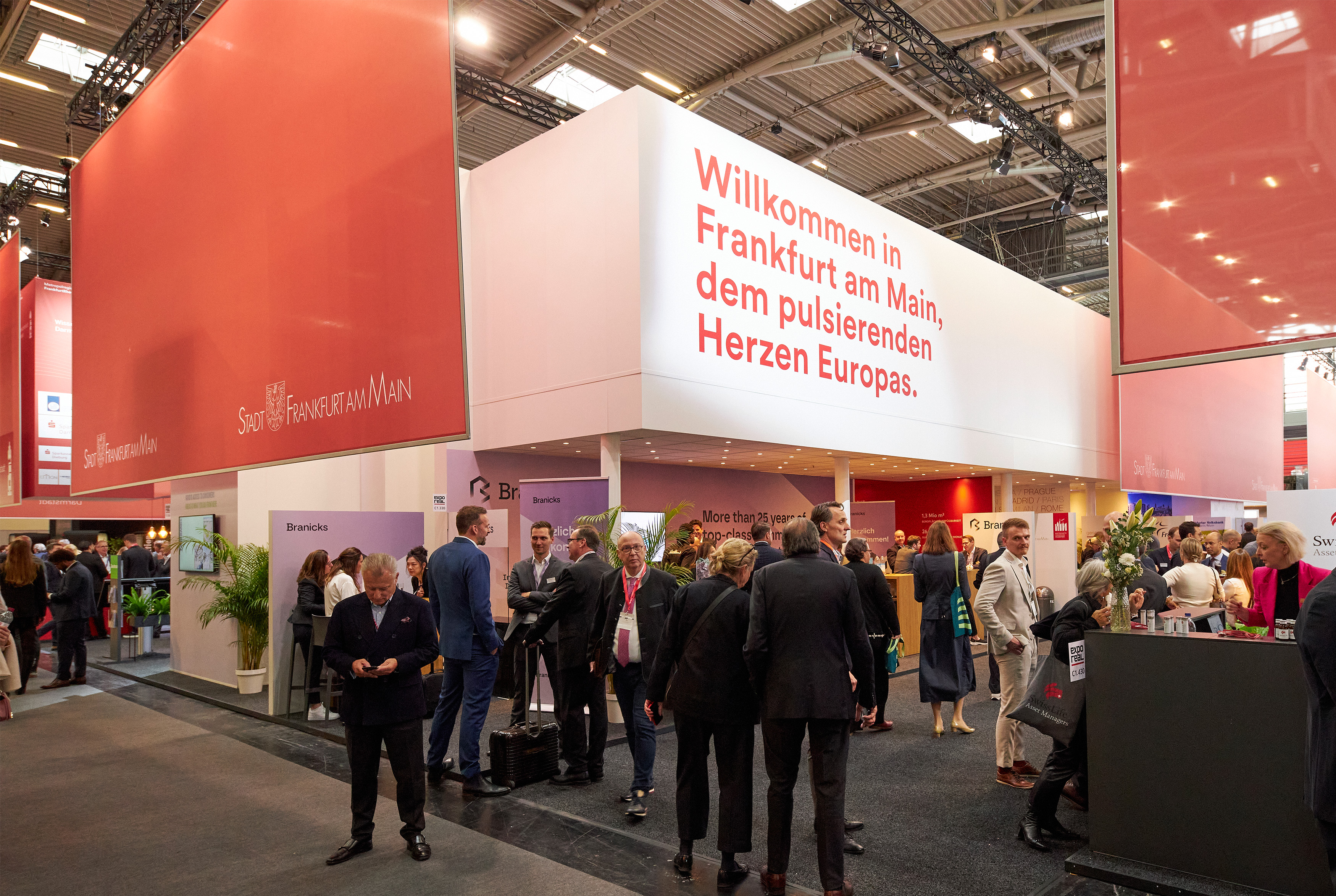 Frankfurt Messestand auf der Expo Real 2025