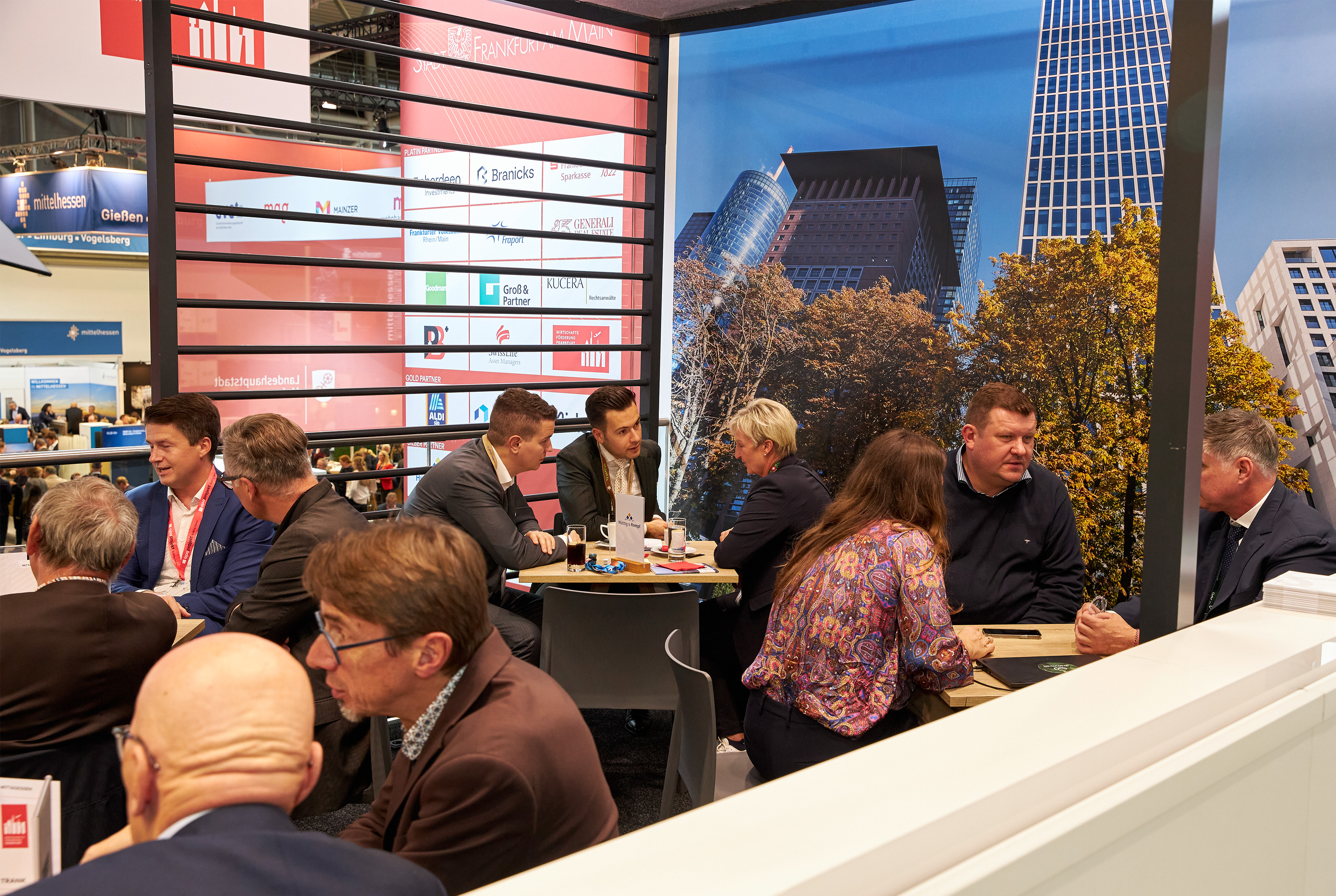 Frankfurt Messestand auf der Expo Real 2025