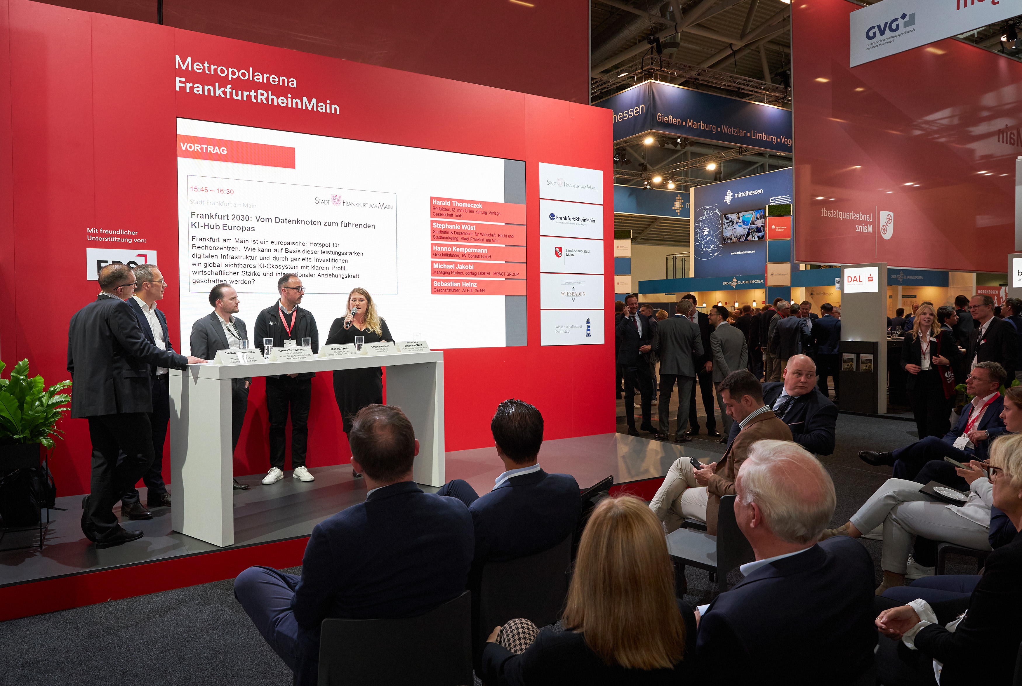 Frankfurt Messestand auf der Expo Real 2025