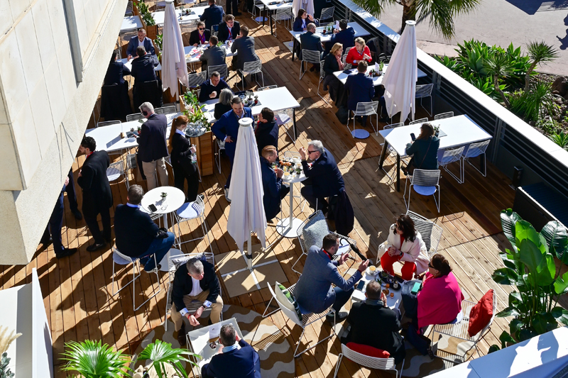 Die Frankfurt RheinMain Terrasse auf der MIPIM 2025