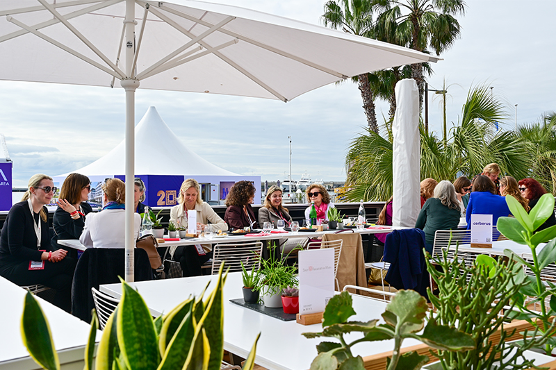 Treffen der Immobilienfrauen Frankfurt RheinMain bei der MIPIM 2025